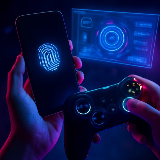 jaya99 fingerprint unlock screen on smartphone